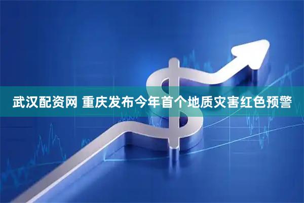 武汉配资网 重庆发布今年首个地质灾害红色预警